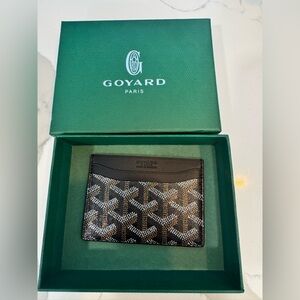 Goyard Saint-Sulpice Card Wallet Black